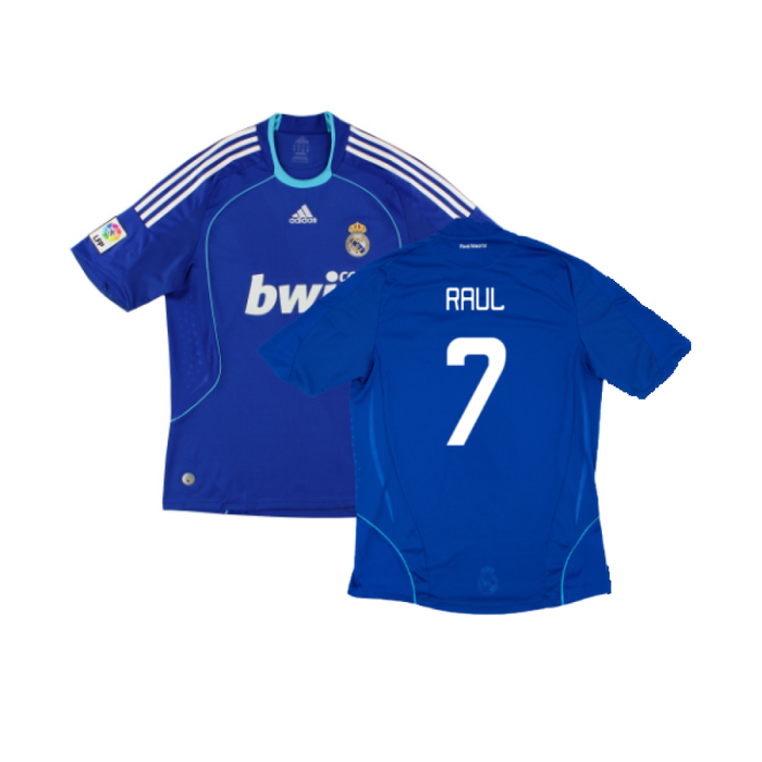 Real Madrid 2008-09 Away Shirt (S) (Very Good) (Raul 7)