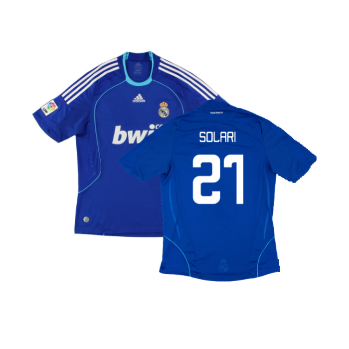 Real Madrid 2008-09 Away Shirt (XL) (Very Good) (Solari 21)