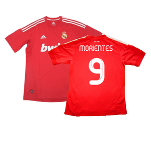 Real Madrid 2011-12 CL Third Shirt (S) (Excellent) (Morientes 9)_0