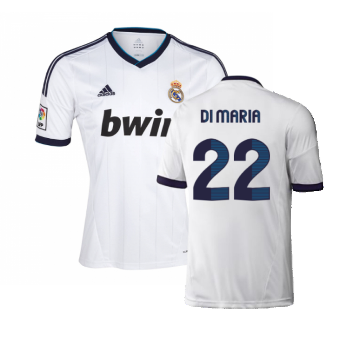 Real Madrid 2012-13 Home Shirt (XL) (Very Good) (Di Maria 22)