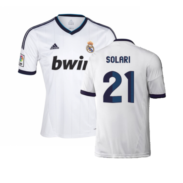 Real Madrid 2012-13 Home Shirt (XL) (Very Good) (Solari 21)