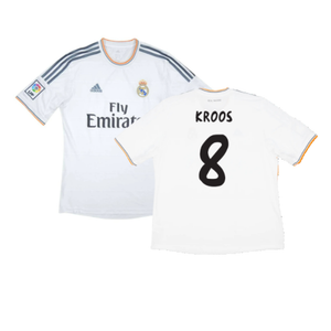 Real Madrid 2013-14 Home (M) (Very Good) (KROOS 8)_0