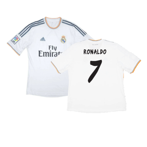 Real Madrid 2013-14 Home (M) (Very Good) (RONALDO 7)_0