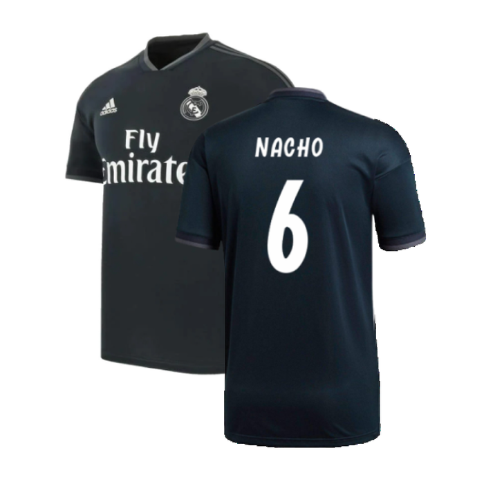 Real Madrid 2018-19 Away Shirt (S) (Very Good) (Nacho 6)