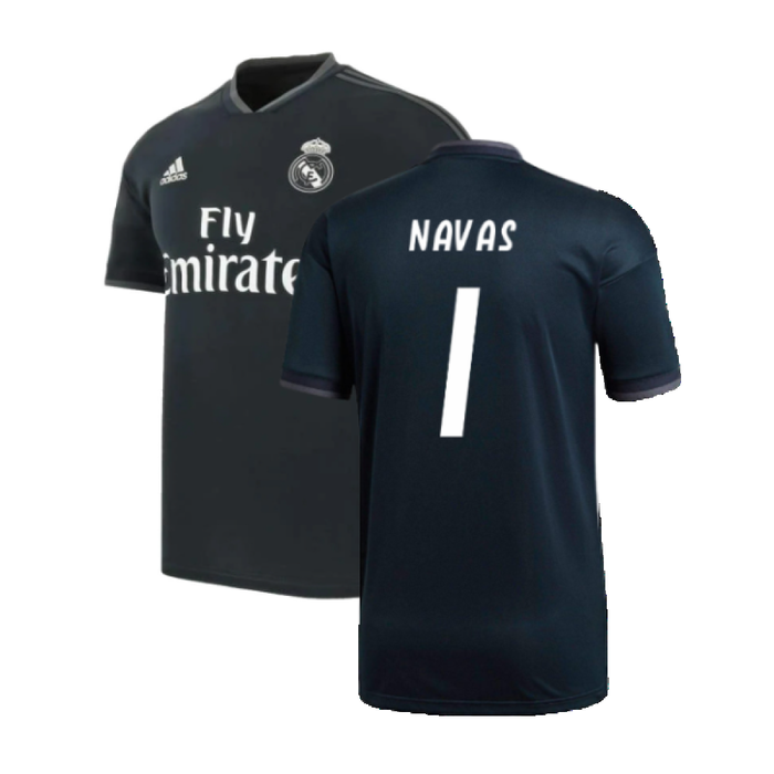 Real Madrid 2018-19 Away Shirt (S) (Very Good) (Navas 1)