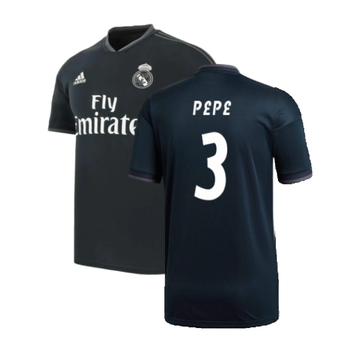 Real Madrid 2018-19 Away Shirt (S) (Very Good) (Pepe 3)