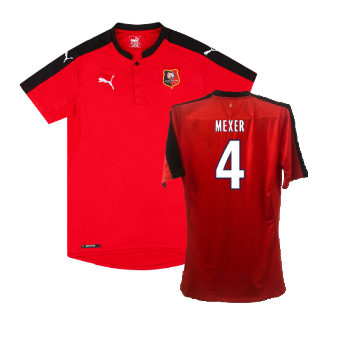 Rennes 2016-17 Home Shirt (Sponsorless) (XL) (Excellent) (MEXER 4)