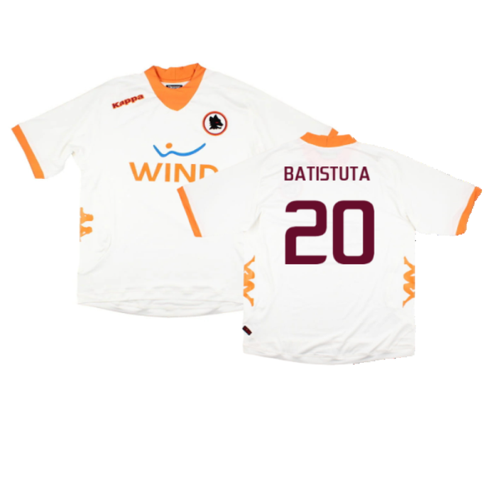 Roma 2011-12 Away Shirt (XL) (BNWT) (Batistuta 20)