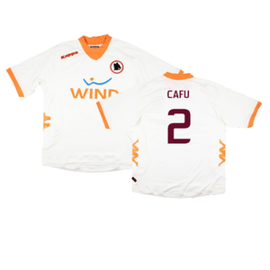 Roma 2011-12 Away Shirt (L) (Mint) (Cafu 2)_0