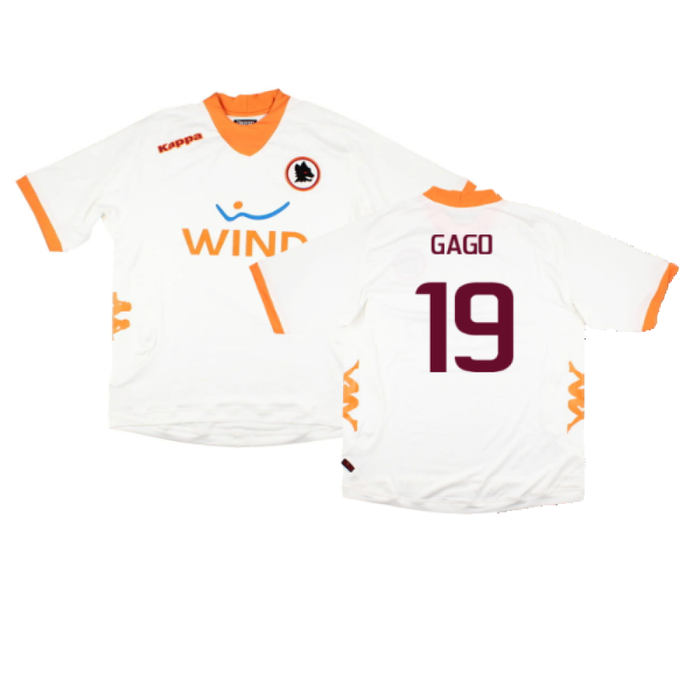 Roma 2011-12 Away Shirt (S) (Excellent) (Gago 19)