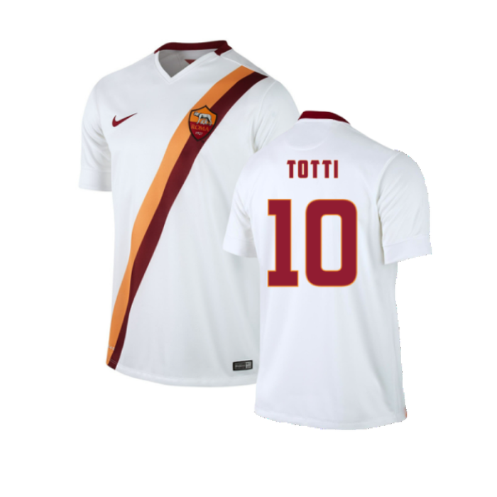 Roma 2014-15 Away Shirt (2XL) (Excellent) (Totti 10)