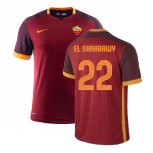 Roma 2015-16 Home Shirt (S) (Very Good) (El Shaarawy 22)_0