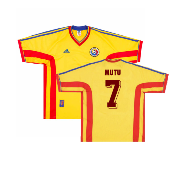 Romania 1998-2000 Home (Excellent) (Mutu 7)