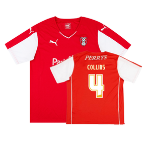 Rotherham 2015-16 Home Shirt (L) (Very Good) (Collins 4)_0