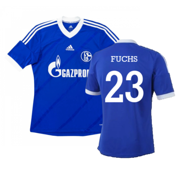 Schalke 2012-14 Home Shirt (XL) (Good) (Fuchs 23)