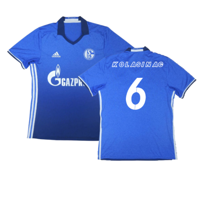 Schalke 2016-18 Home Shirt (Excellent) (Kolasinac 6)