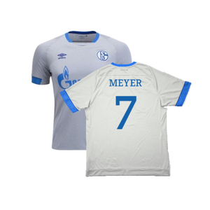 Schalke 2018-19 Away Shirt (Excellent) (Meyer 7)_0