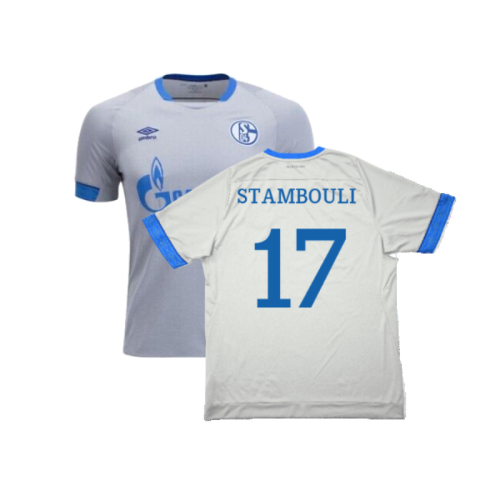 Schalke 2018-19 Away Shirt (Excellent) (Stambouli 17)