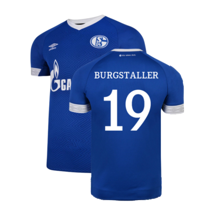 Schalke 2018-19 Home Shirt (2XL) (Excellent) (Burgstaller 19)