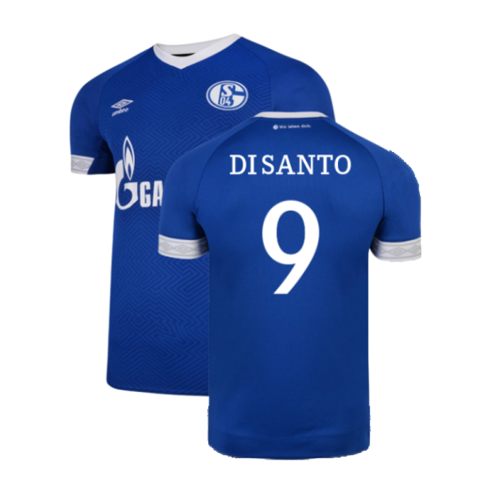 Schalke 2018-19 Home Shirt (2XL) (Excellent) (Di Santo 9)