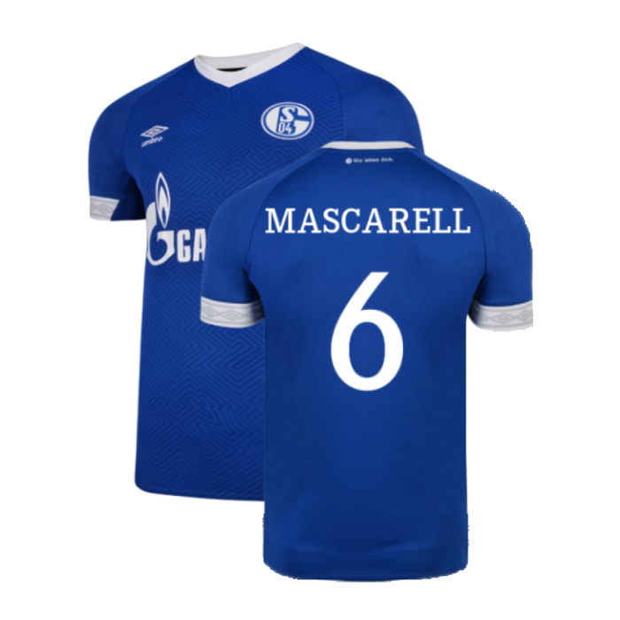 Schalke 2018-19 Home Shirt (2XL) (Excellent) (Mascarell 6)