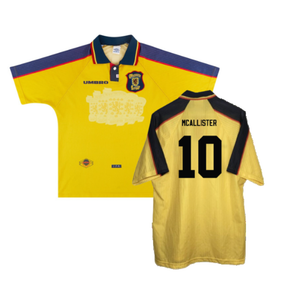 Scotland 1996-99 Away Shirt (Excellent) (McAllister 10)_0