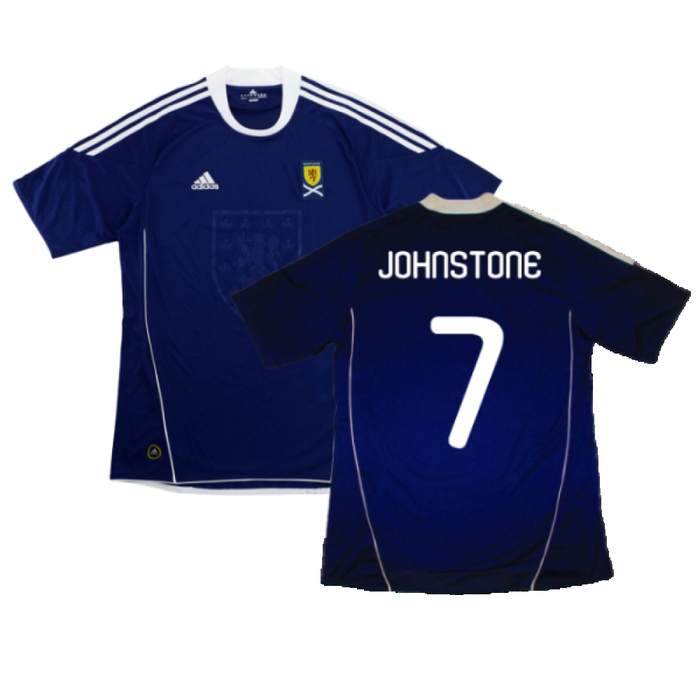 Scotland 2010-11 Home Shirt (Excellent) (JOHNSTONE 7)