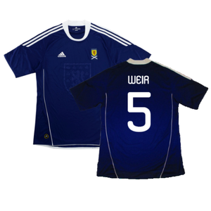 Scotland 2010-11 Home Shirt (Excellent) (Weir 5)_0