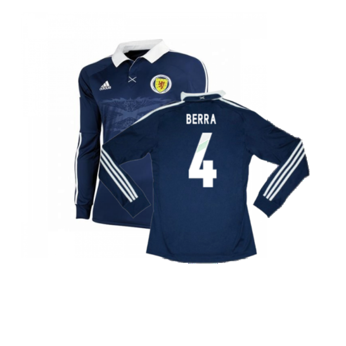 Scotland 2012-13 Home Shirt (Excellent) (Berra 4)