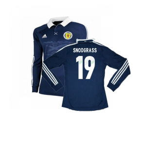 Scotland 2012-13 Home Shirt (Excellent) (Snodgrass 19)_0