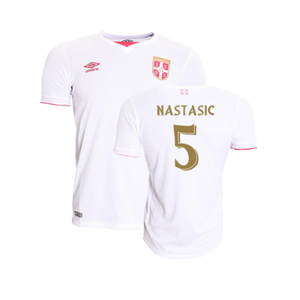 Serbia 2016-17 Away Shirt (L) (Very Good) (Nastasic 5)_0