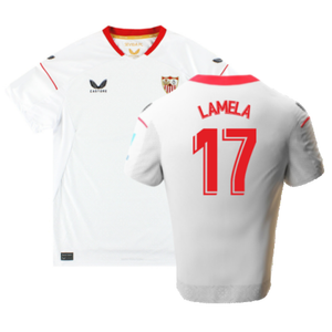 Sevilla 2022-23 Home Shirt (M) (Excellent) (Lamela 17)_0