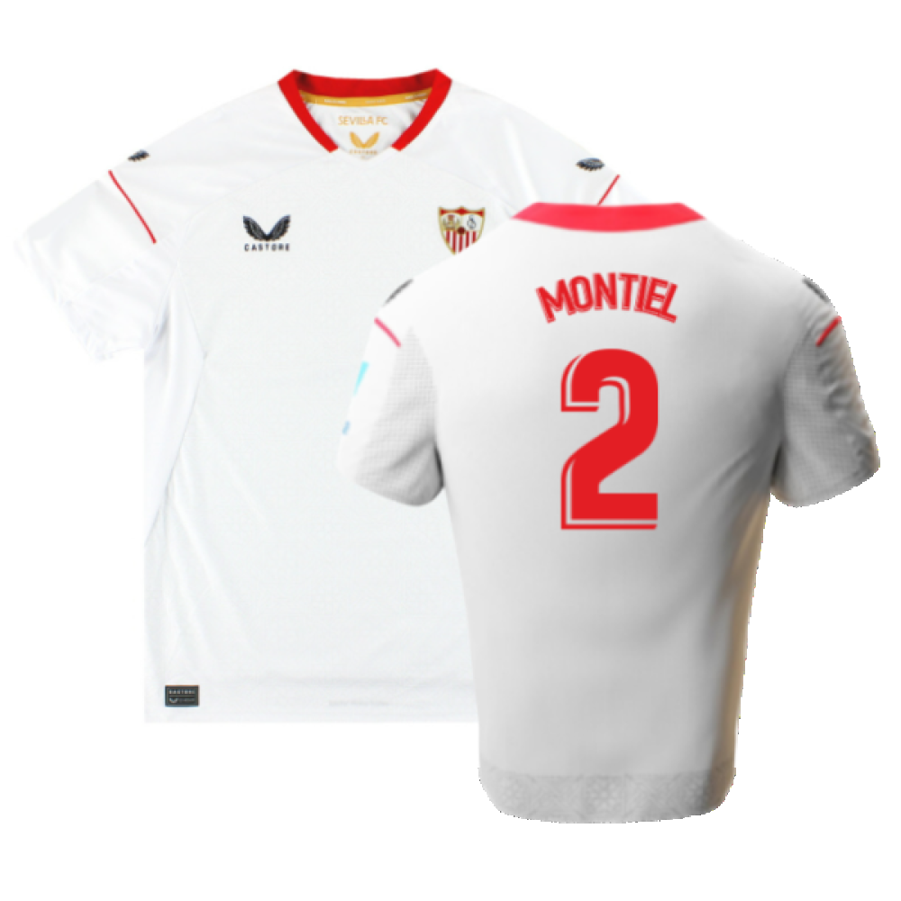 Sevilla 2022-23 Home Shirt (L) (Excellent) (Montiel 2)_0