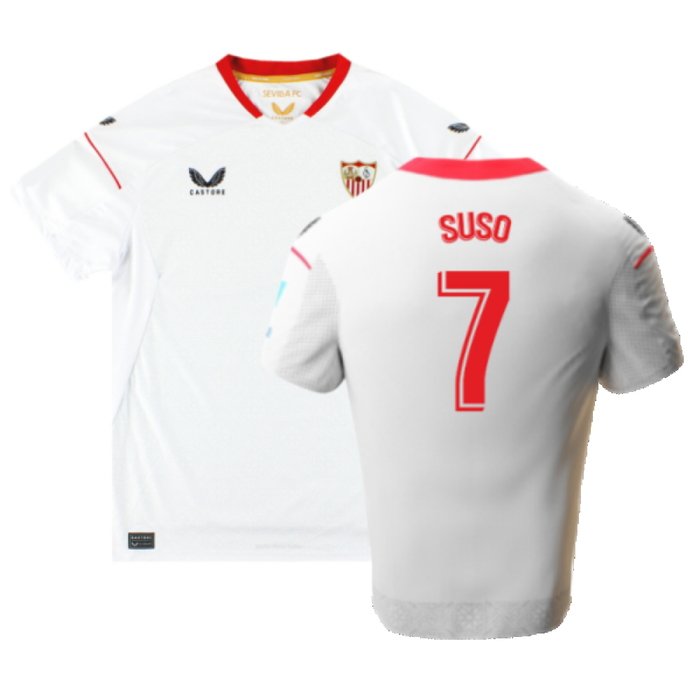 Sevilla 2022-23 Home Shirt (L) (Excellent) (Suso 7)