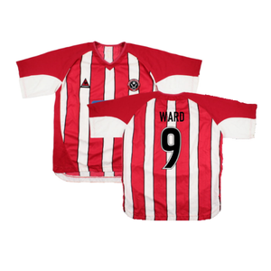 Sheffield United 2004-05 Home Shirt (2XL) (Good) (Ward 9)_0