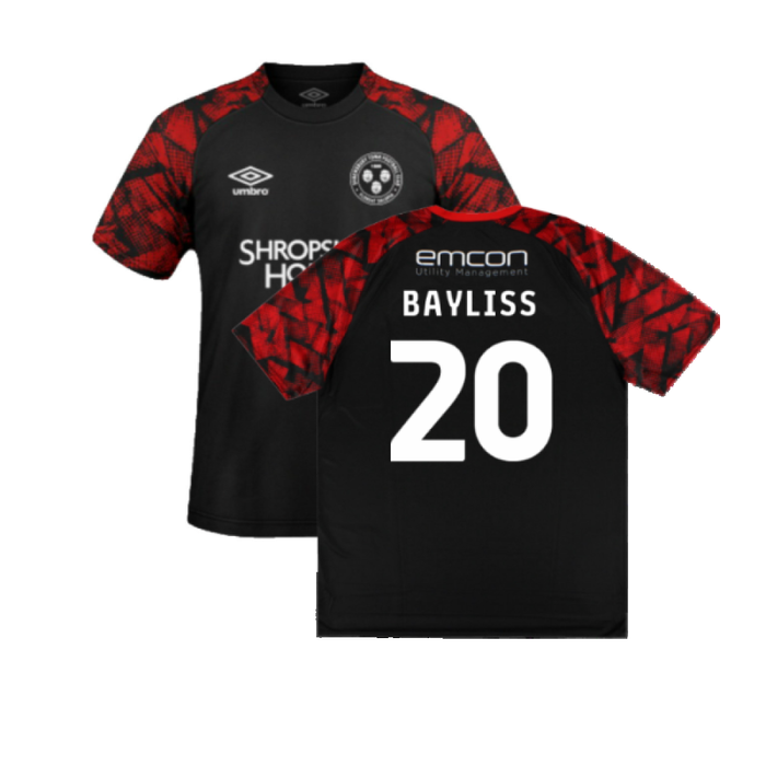 Shrewsbury 2022-23 Away Shirt (M) (Excellent) (Bayliss 20)