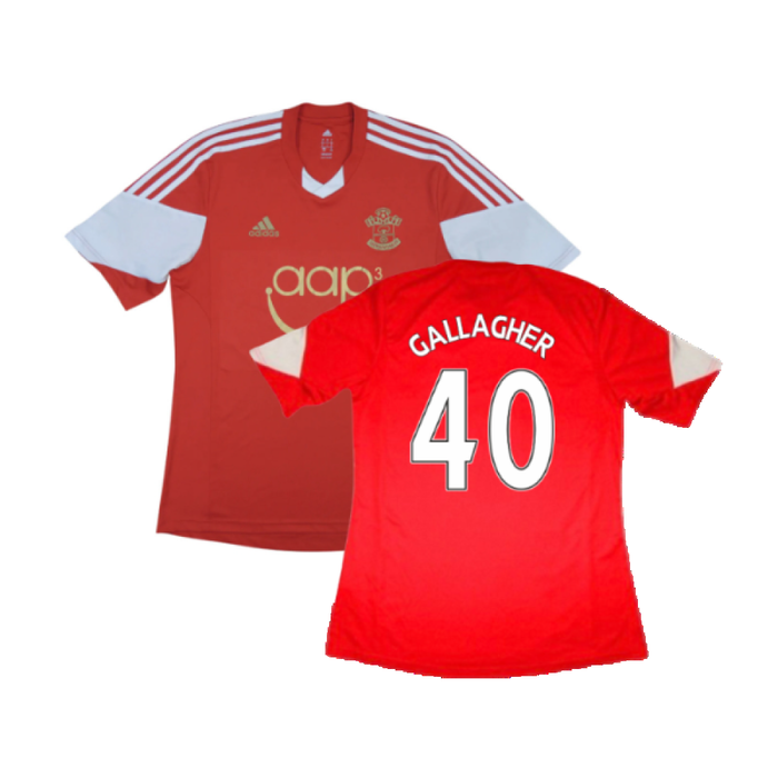 Southampton 2013-14 Home Shirt (XL) (Good) (Gallagher 40)