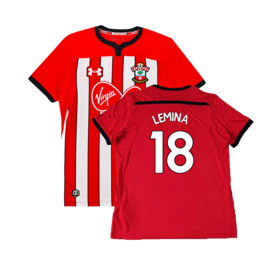 Southampton 2018-19 Home Shirt (Excellent) (Lemina 18)_0