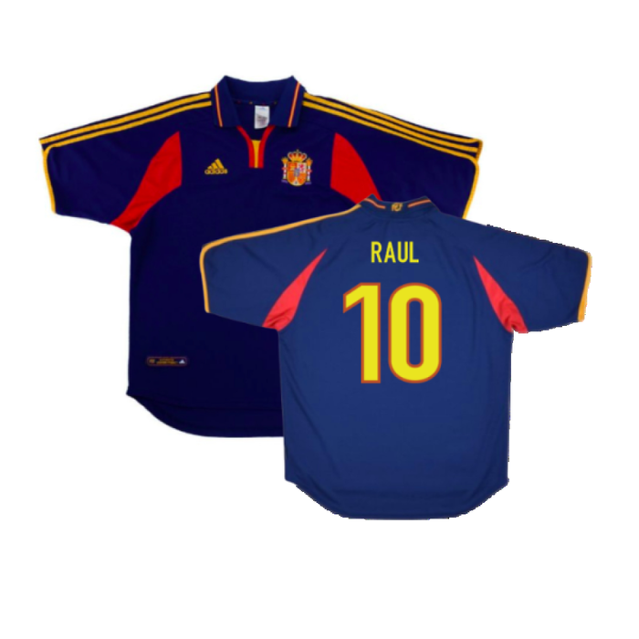 Spain 2000-2001 Third Shirt (Excellent) (Raul 10)