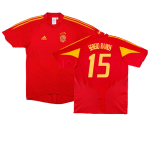 Spain 2004-2006 Home Shirt. (Very Good) (Sergio Ramos 15)_0