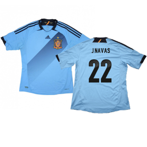 Spain 2012-13 Away Shirt (XLB) (Very Good) (J Navas 22)_0