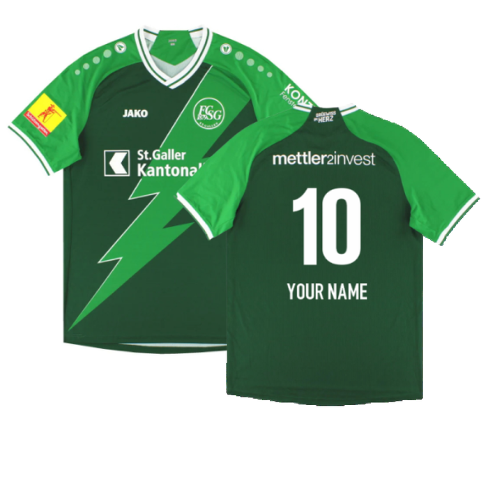 St Gallen 2022-23 Home Shirt (M) (Your Name 10) (Excellent)