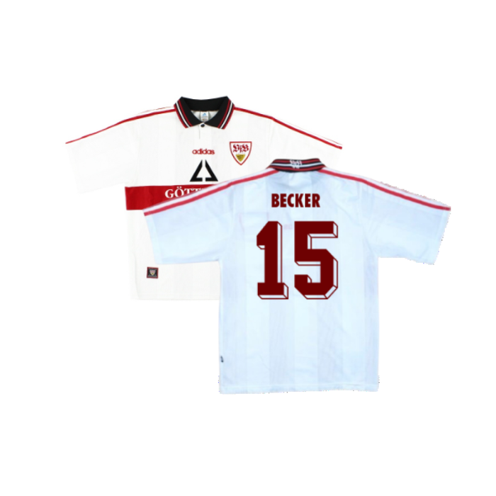 Stuttgart 1997-98 Home Shirt (S) (Good) (Becker 15)