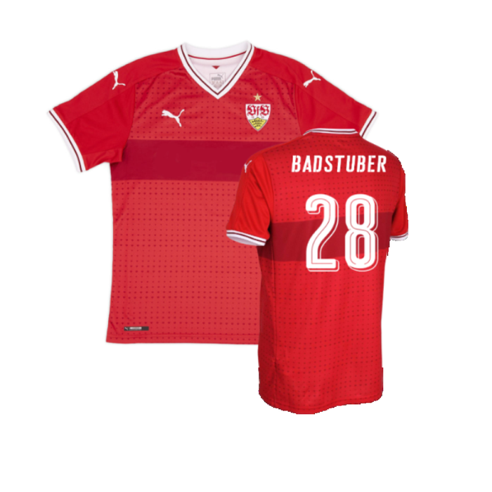 Stuttgart 2017-18 Away Shirt (Sponsorless) (XXL) (Excellent) (Badstuber 28)