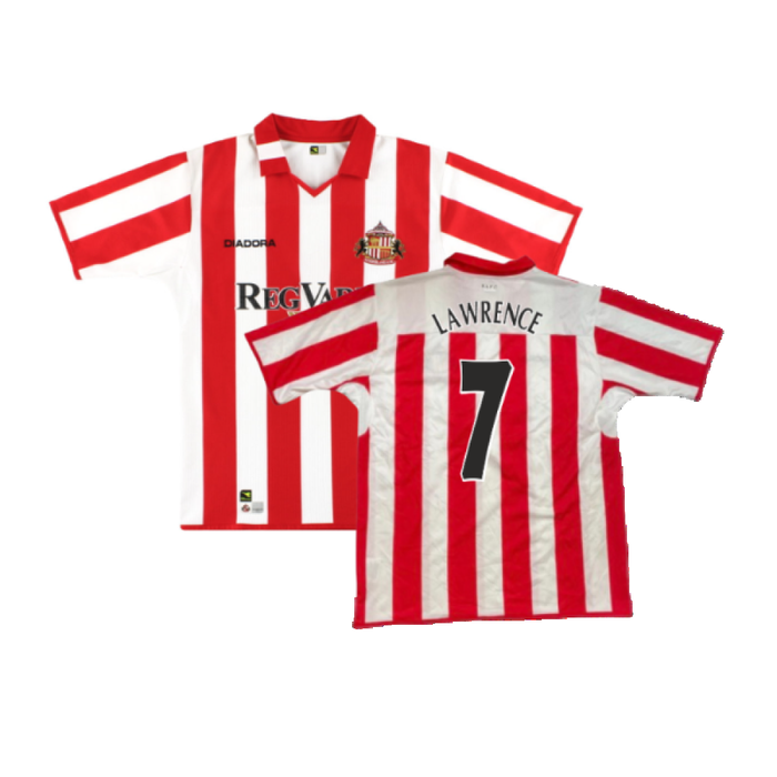 Sunderland 2004-05 Home Shirt (XL) (Very Good) (Lawrence 7)