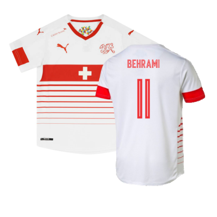 Switzerland 2016 Away Shirt (M) (Excellent) (Behrami 11)