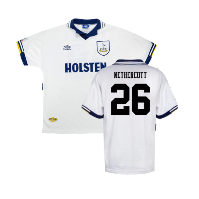 Tottenham 1993-95 Home (Excellent) (Nethercott 26)