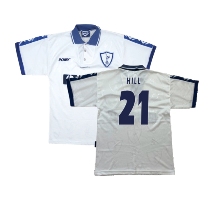 Tottenham 1995-97 Home Shirt (S) (Very Good) (Hill 21)