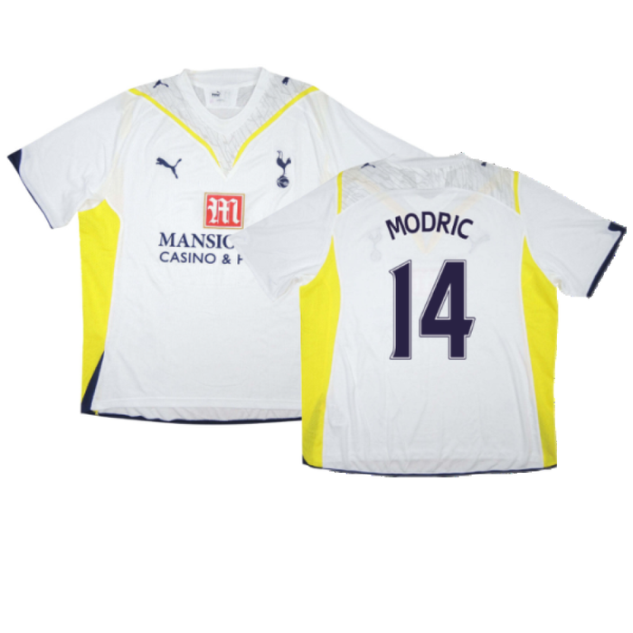 Tottenham 2009-10 Home Shirt (2XL) (Excellent) (MODRIC 14)