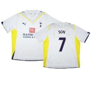 Tottenham 2009-10 Home Shirt (Very Good) (Son 7)_0